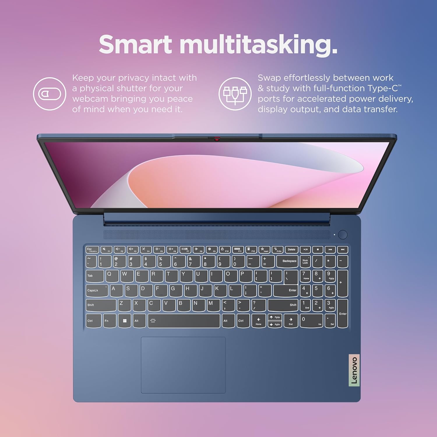 Lenovo IdeaPad Slim 3 - (2023) - Mindennapi laptop - Könnyű - Windows 11-15.6