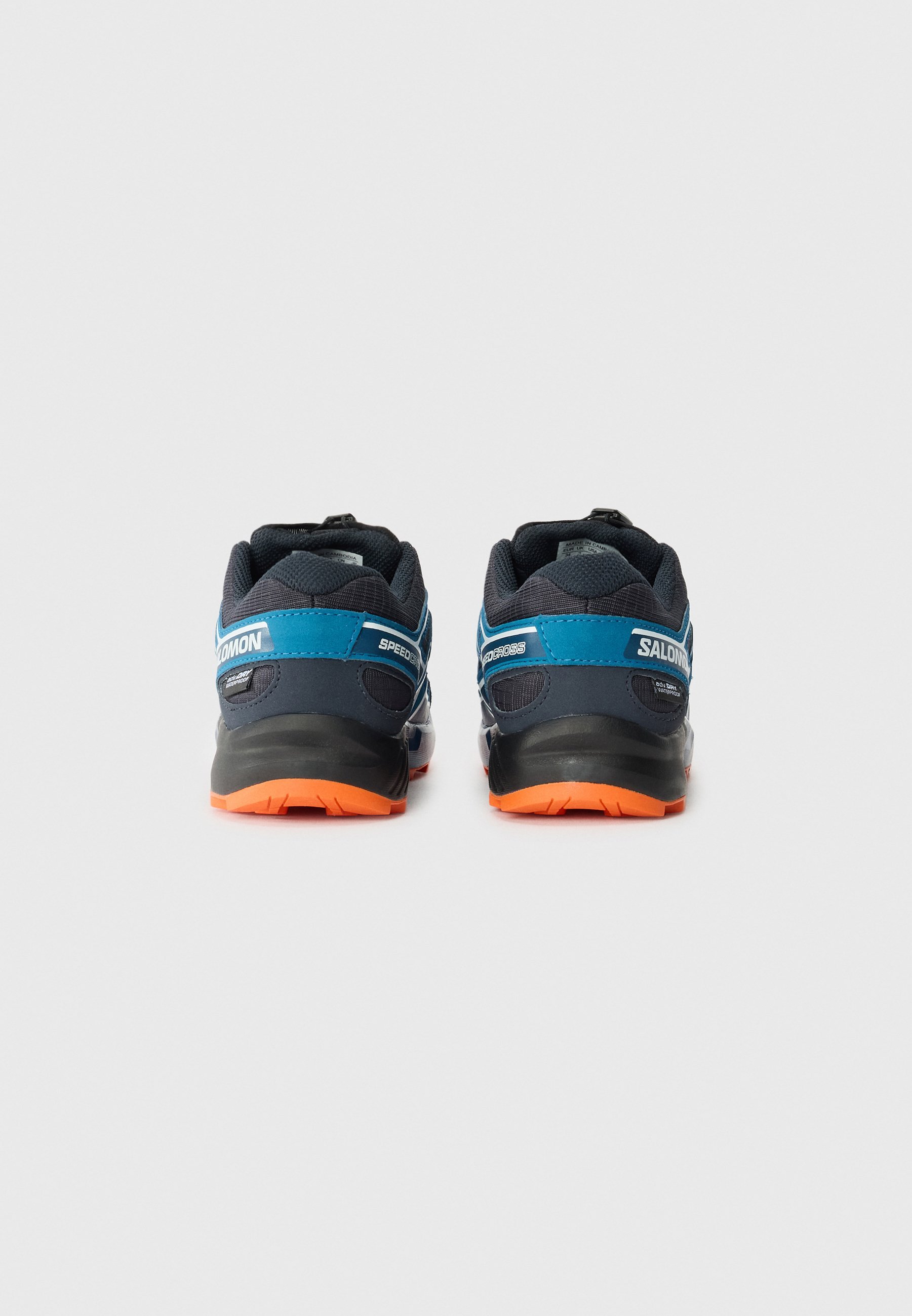 Salomon SPEEDCROSS UNISEX - Turistické topánky - tmavo modrá/tmavomodrá/červenooranžová