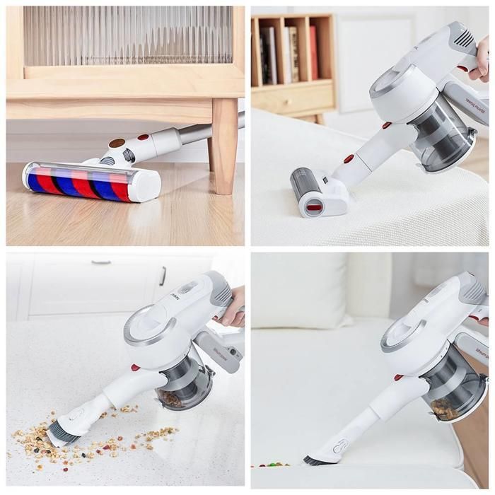 Jimmy jv53 aspirateur sans fil à main 125aw aspiration puissante moteur haute efficacité brosse anti - enroulement