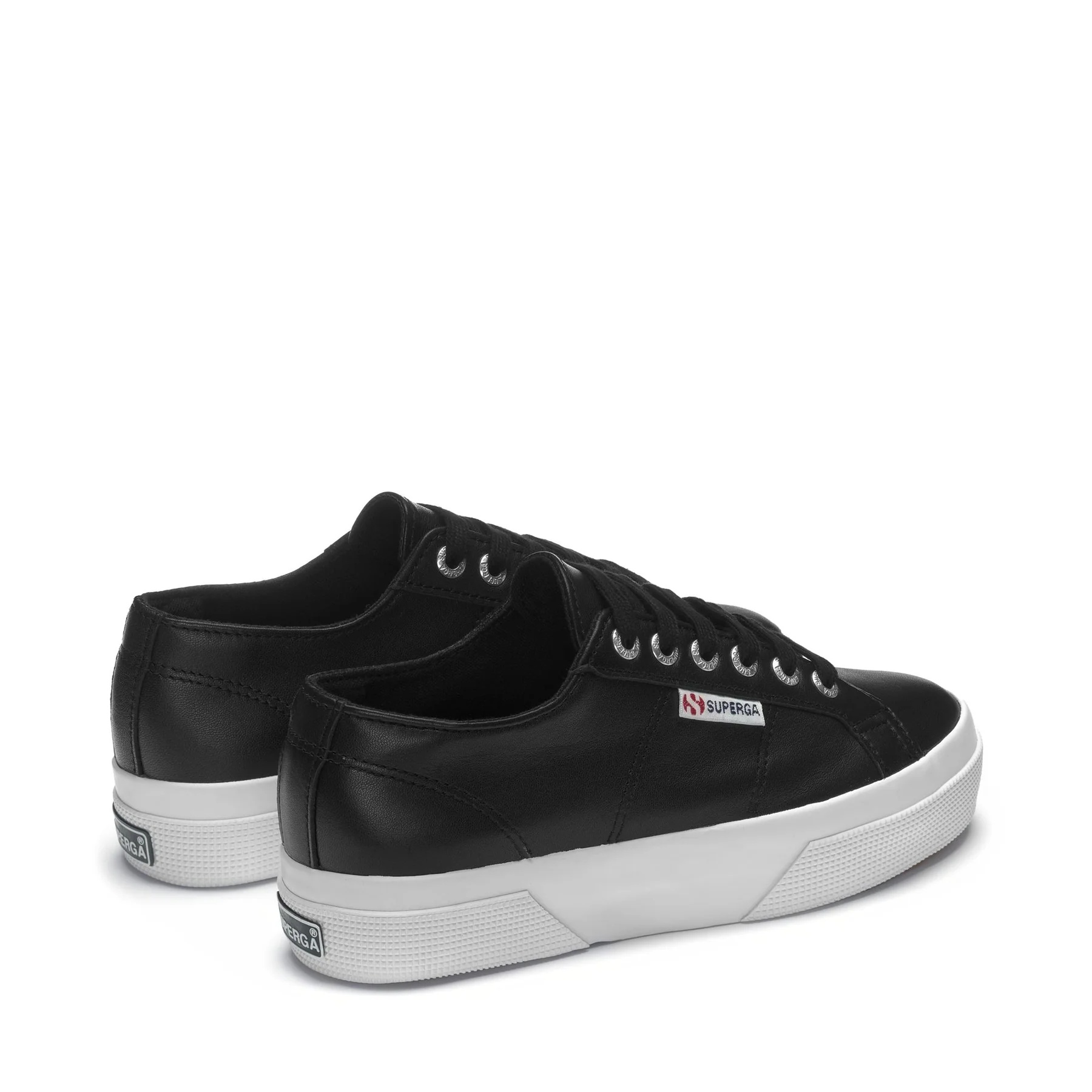 2740 PLATFORM NAPPA-BLACK-WHITE