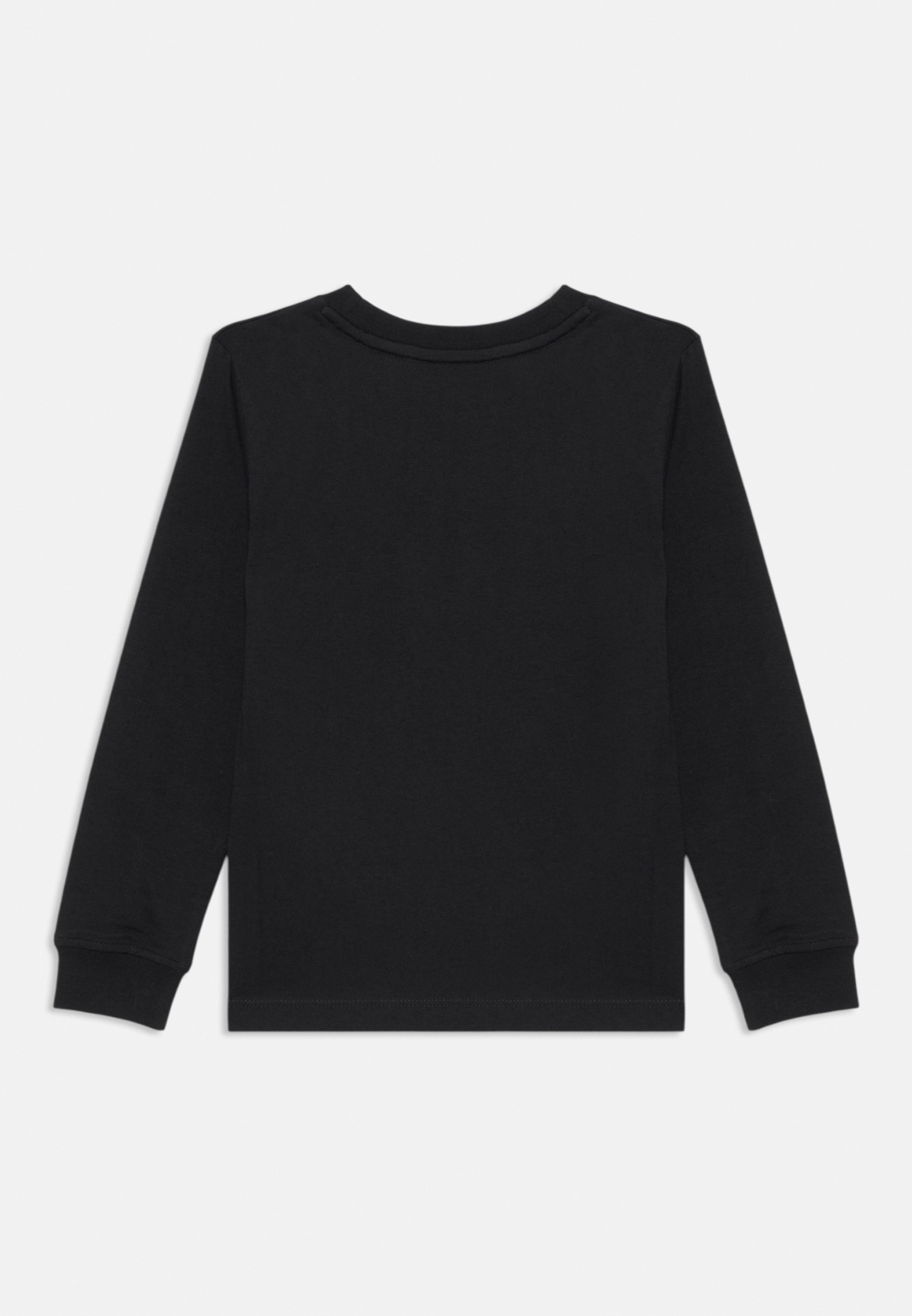 Lyle & Scott PLAIN - Top met lange mouwen - gitzwart