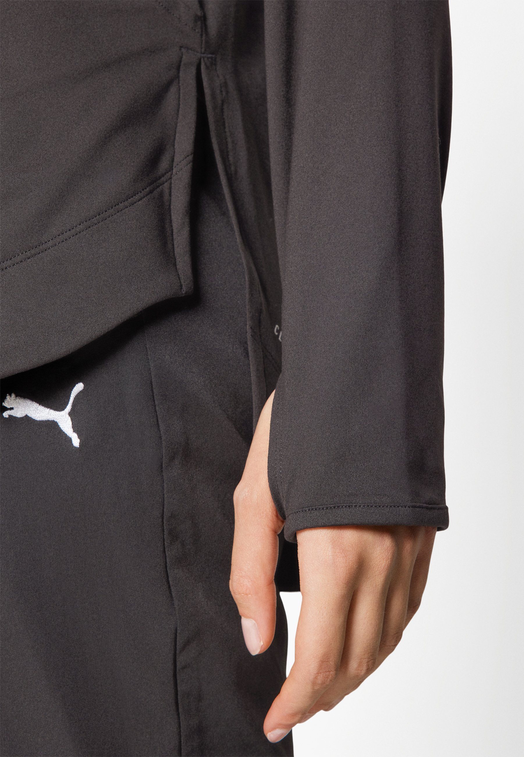 Sweat à capuche Puma MODEST - Haut à manches longues - Noir
