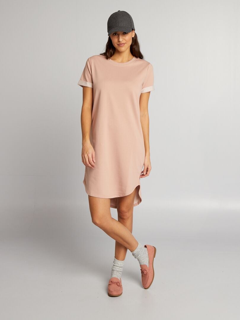Vestido sudadera 'JDY' - ROSA