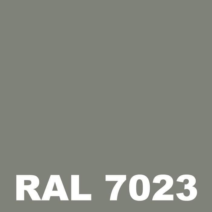 Pintura para paredes exteriores - Lata de 15 L - Metaltop - 7023 - Gris hormigón