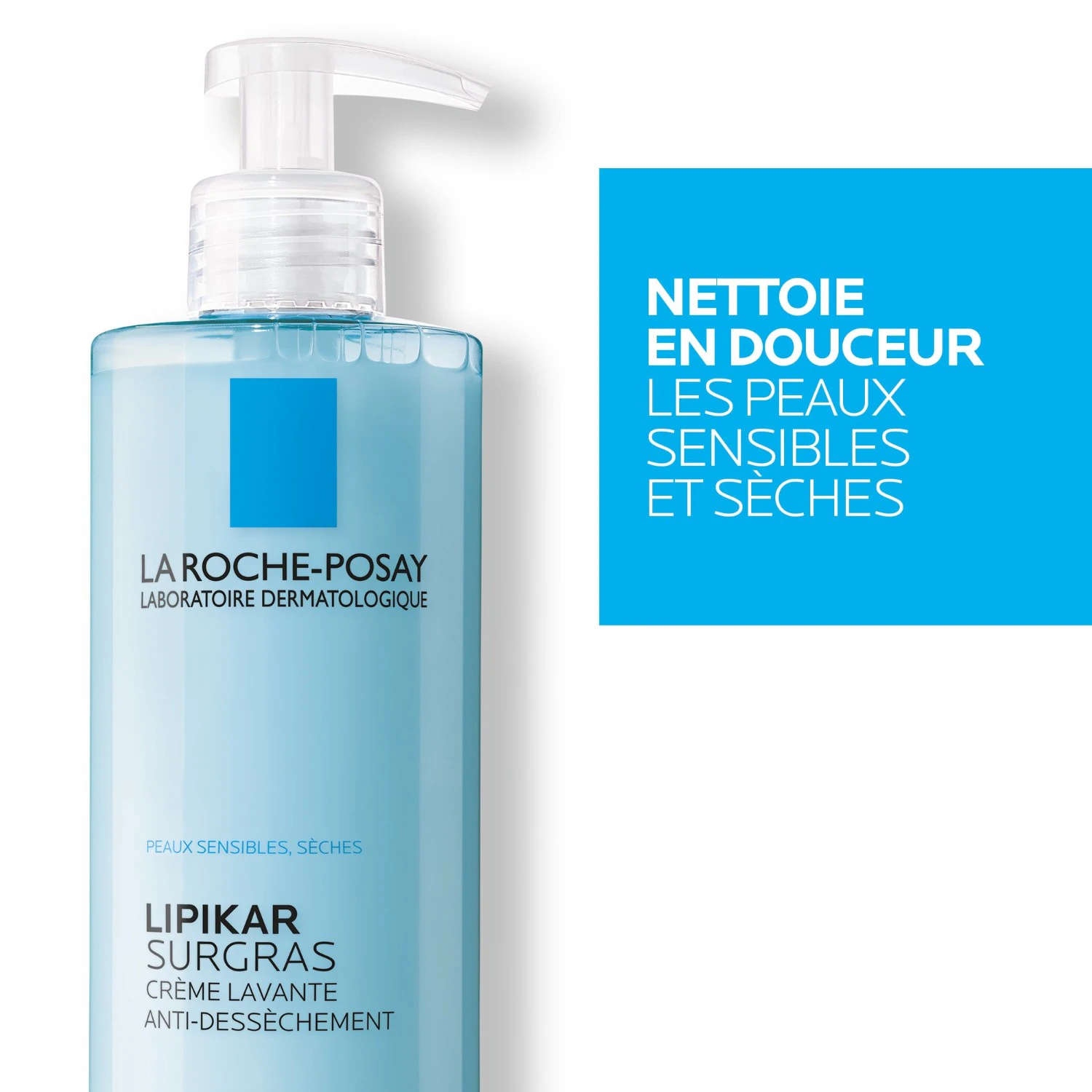 La Roche-Posay Lipikar Surgras Crème lavante anti-dessèchement 400ml
