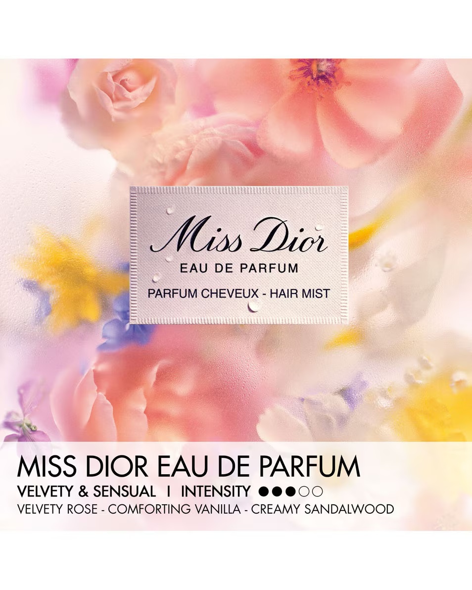 DIOR Miss Dior Eau de Parfum Hair Mist - λουλουδένιες και ξυλώδεις νότες