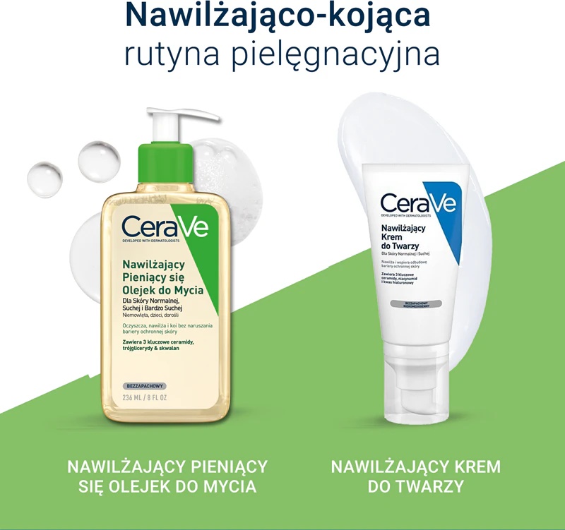 „CeraVe Cleansers“ drėkinamasis putojantis aliejaus valiklis