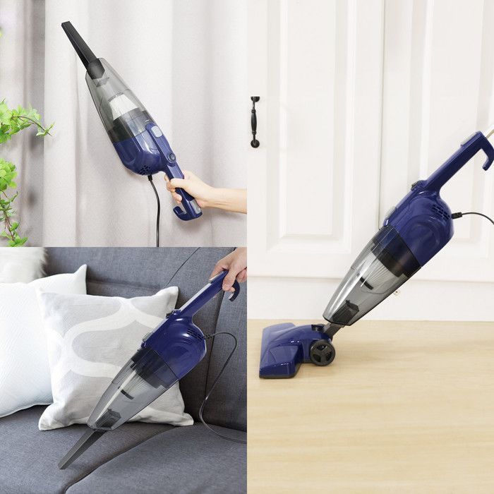 MONMECD Bagless Stick Vacuum Cleaner - Powerful 1000W - 2-in-1 Handheld Vacuum - 18kPa - 0.8L - HEPA Filtration