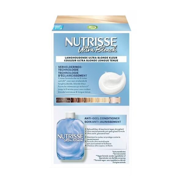 Garnier Nutrisse Ultra Bleach D+++ Ultra Pure Blonde Super posvetlitveni belilni serum<br>
