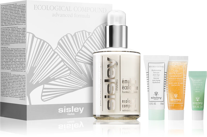 Kit de hidratação intensiva para a pele do programa de descoberta de compostos ecológicos da Sisley