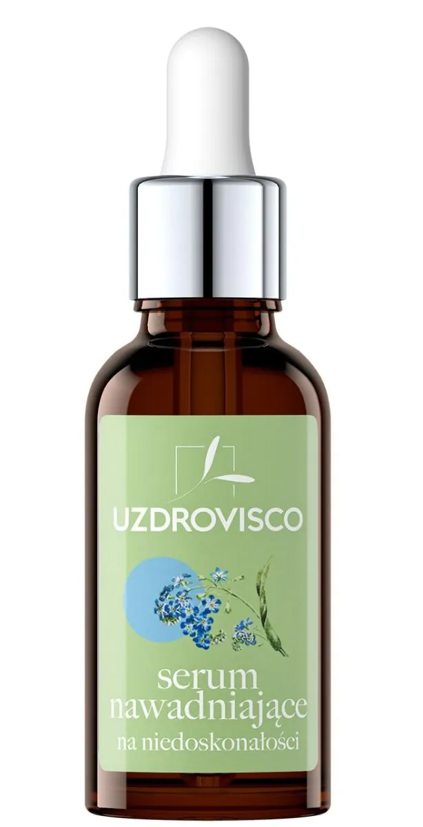 Uzdrovisco Bezolejowe serum Nawadniające na Niedoskonałości Niezapychające