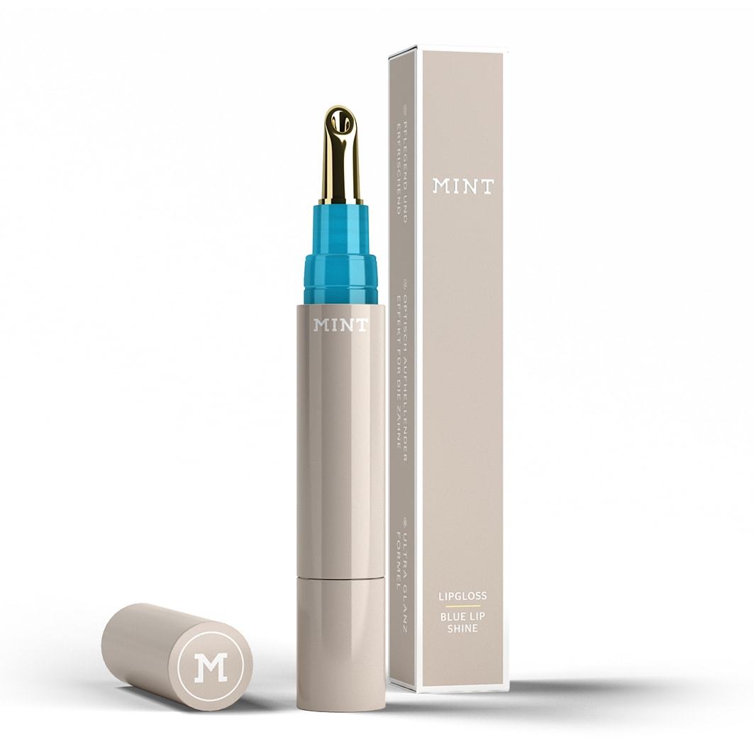 Dr. Mintcheva lūpu spīdums Mint Blue Lip Shine - 4 ml