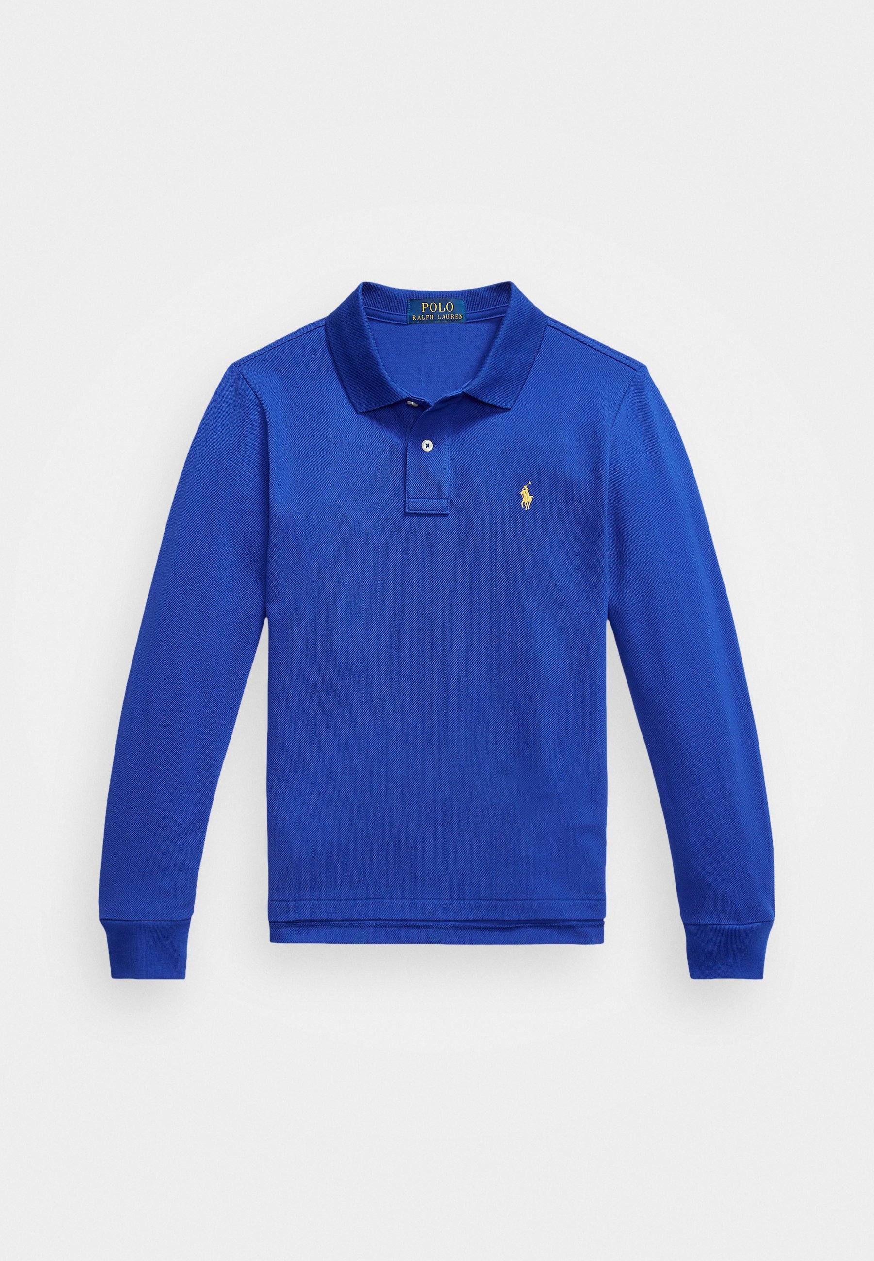 Polo Ralph Lauren Slim Fit katoenen mesh polo - Poloshirt - klassiek azuurblauw