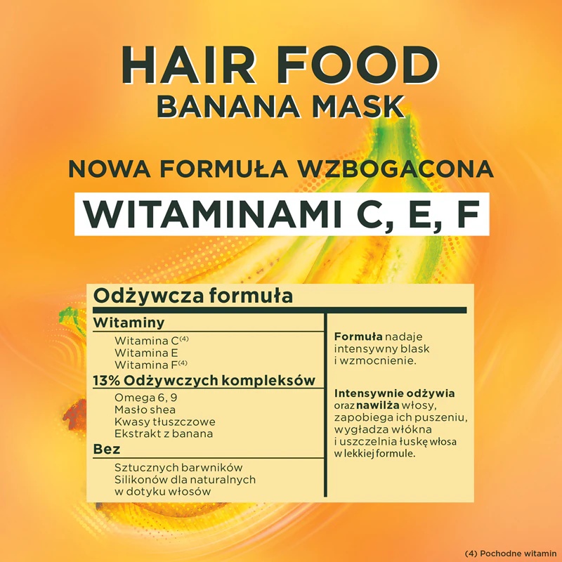Garnier Fructis Hair Food hranilna maska za suhe lase
