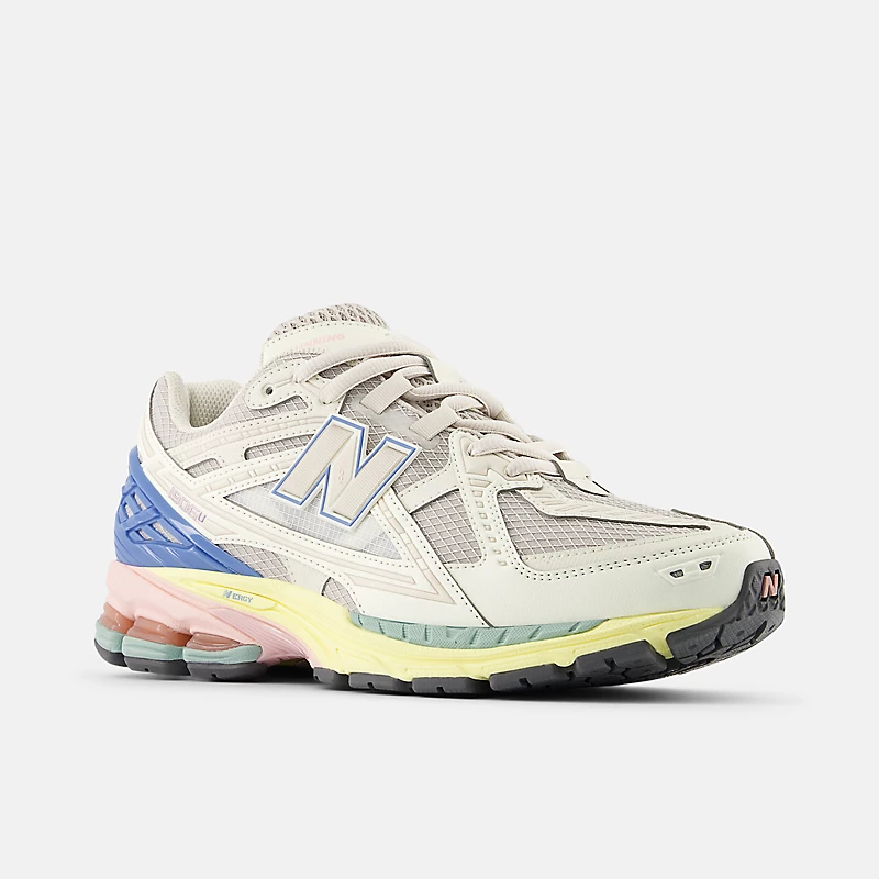 Unisex Utility 1906 – Angora mit Blue Laguna und Orb Pink