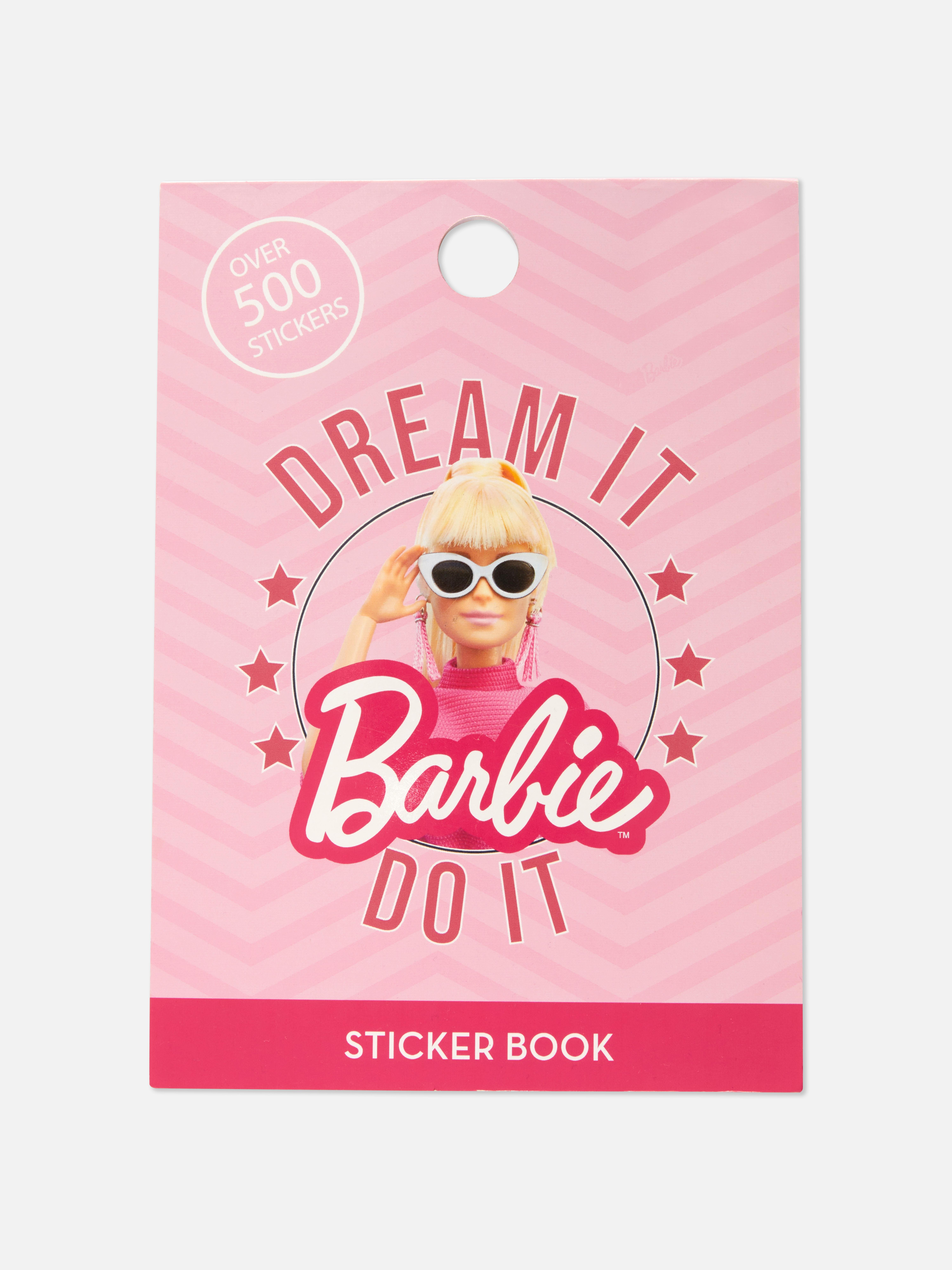 Carte cu stickere Barbie Peste 500 de stickere Barbie într-un format practic de carte