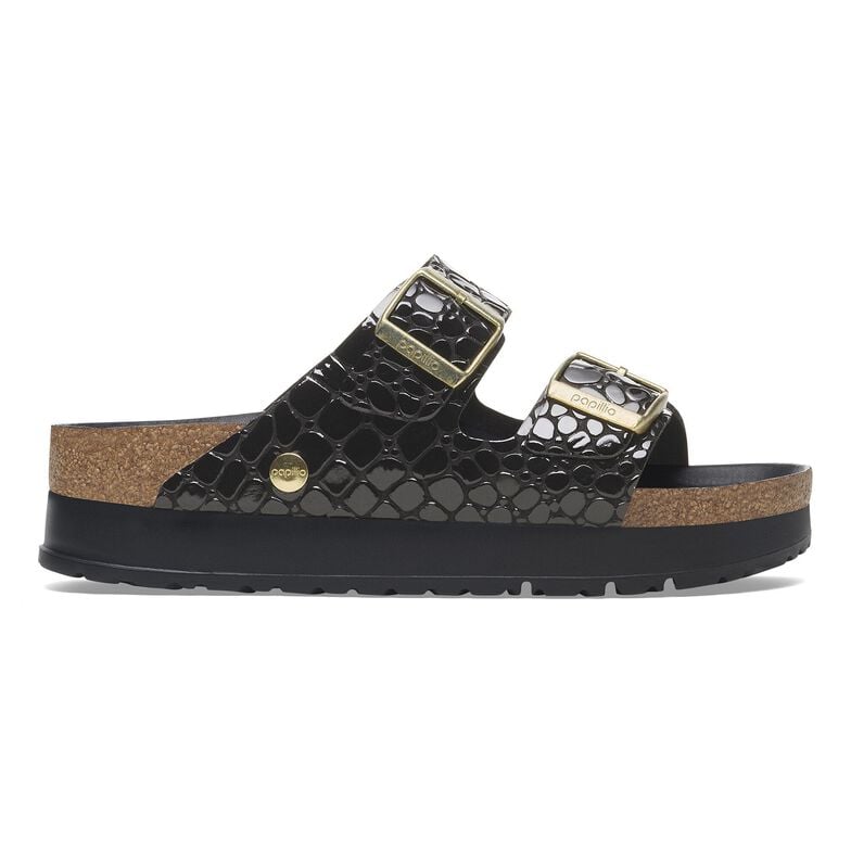 Arizona Flex Platform Pelle vernice - Black Black