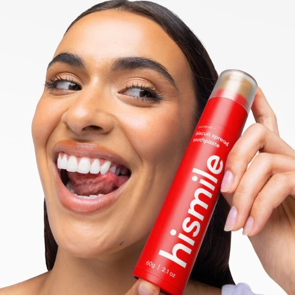 Dentifricio HiSmile al gusto biscotto