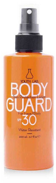 Body Guard SPF 30 saules aizsargsprejs Ķermeņa aizsardzība