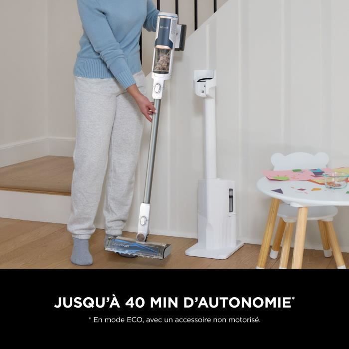 SHARK BU3521EU - Aspirapolvere senza fili - 181 W - Svuotamento automatico - 3 modalità di aspirazione