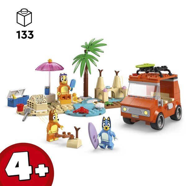 LEGO Bluey 11202 Blueyjeva vožnja automobilom do plaže
