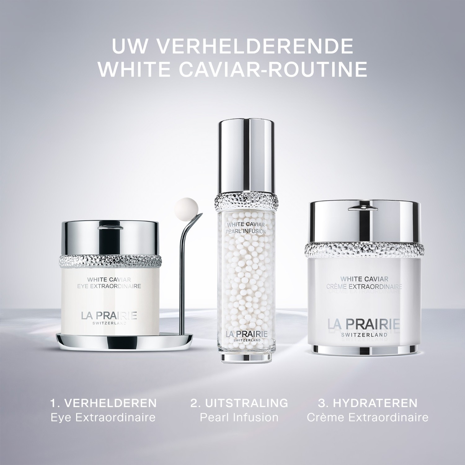 La Prairie White Caviar Eye Extraordinaire krema za oči - 20 ml