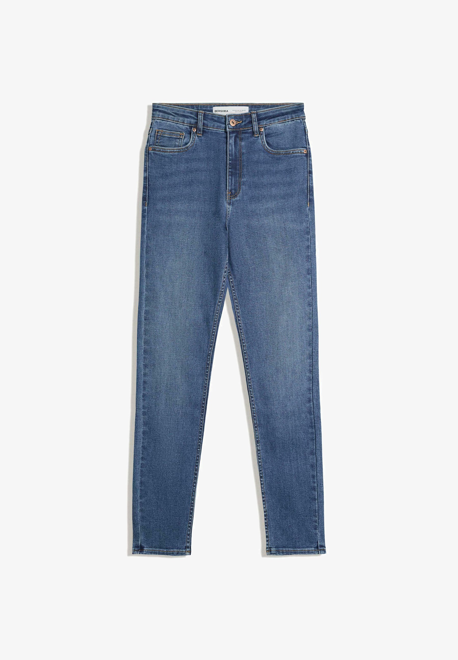 Bershka Skinny Fit jeans - lichtblauwe denim