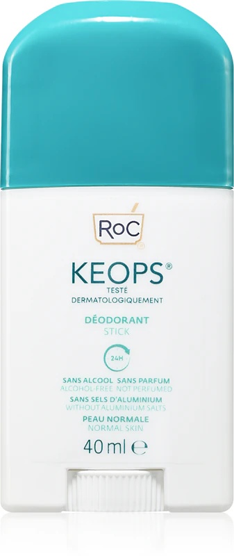 RoC Keops dezodorantas-stick dezodorantas be pridėtinių aliuminio druskų