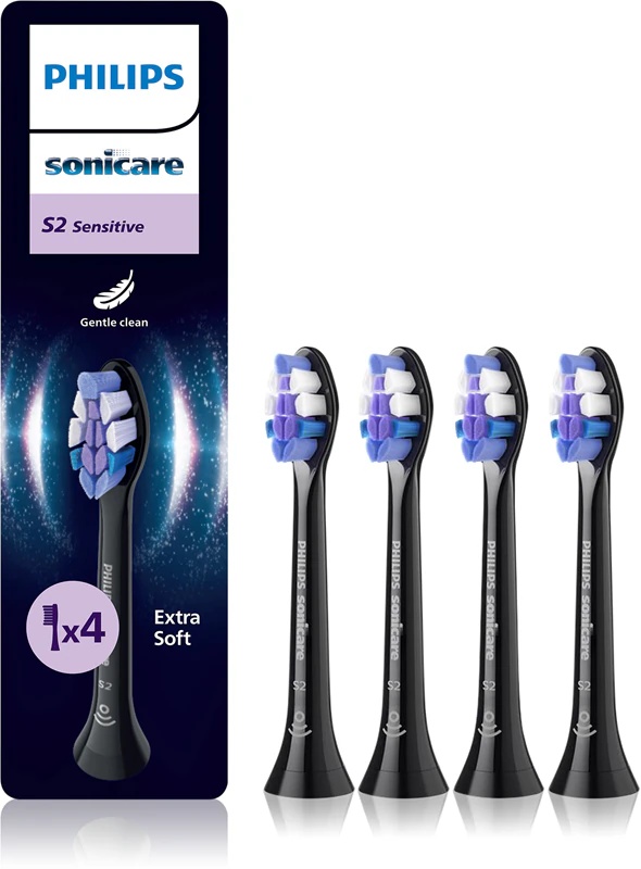 „Philips Sonicare Sensitive HX6054/88“ keičiamos dantų šepetėlio galvutės