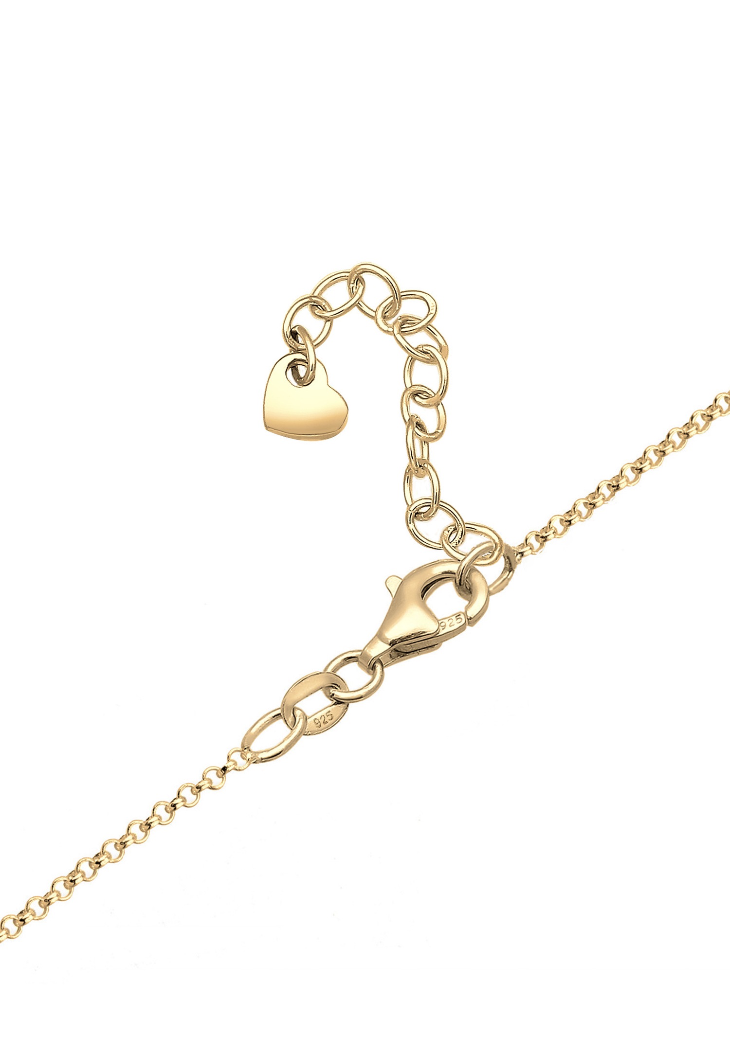 Elli Femme Heirloom Love Wording en Argent Sterling 925
