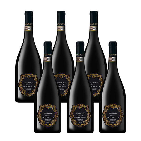 Amarone della Valpolicella DOCG, 6 φιάλες των 0,75 l