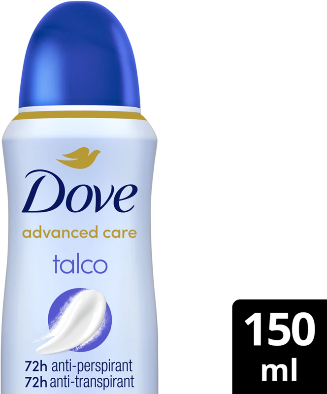 Dove Advanced Care Talco dezodorantspray