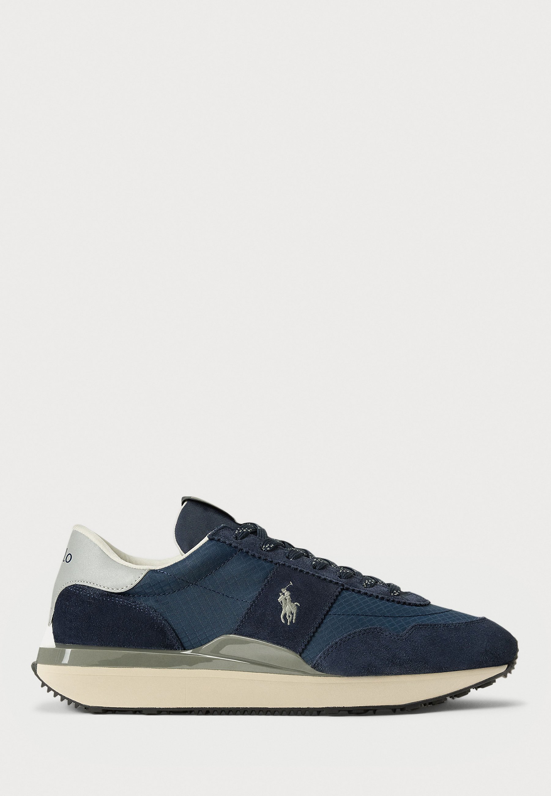 Polo Ralph Lauren TRAIN 89 SUEDE & OXFORD SNEAKER UNISEX - Sneakers - donkerblauw