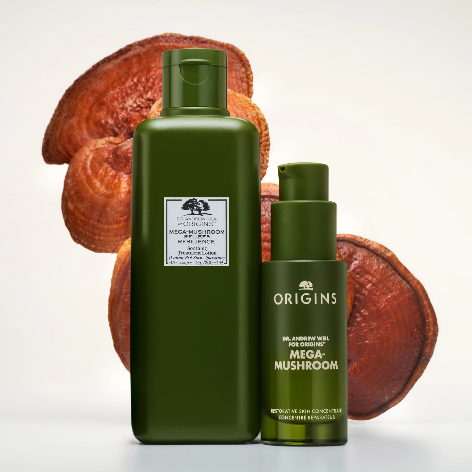 Dr. Weil Mega-Mushroom Relief & Resilience zklidňující pleťové mléko 200 ml - Origins