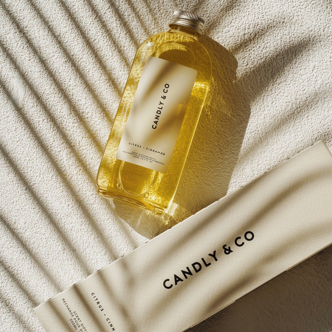 Candly&Co Recharge diffuseur No.3 Agrumes, Cannelle
