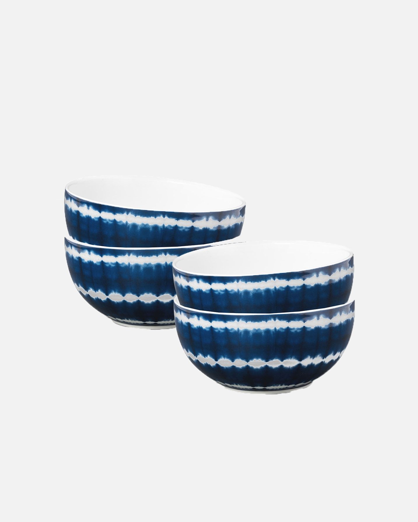 vtwonen Tie-Dye Bowl rinkinys, 4 vnt. – 15 cm