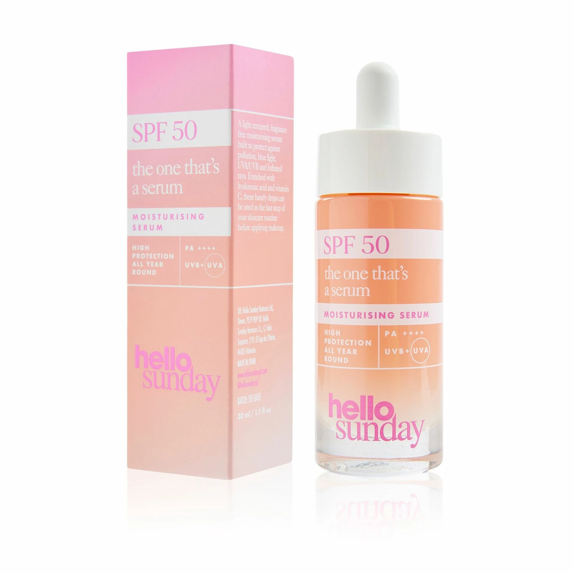 Az egyetlen, ami egy szérum SPF50 30 ml - Hello Sunday