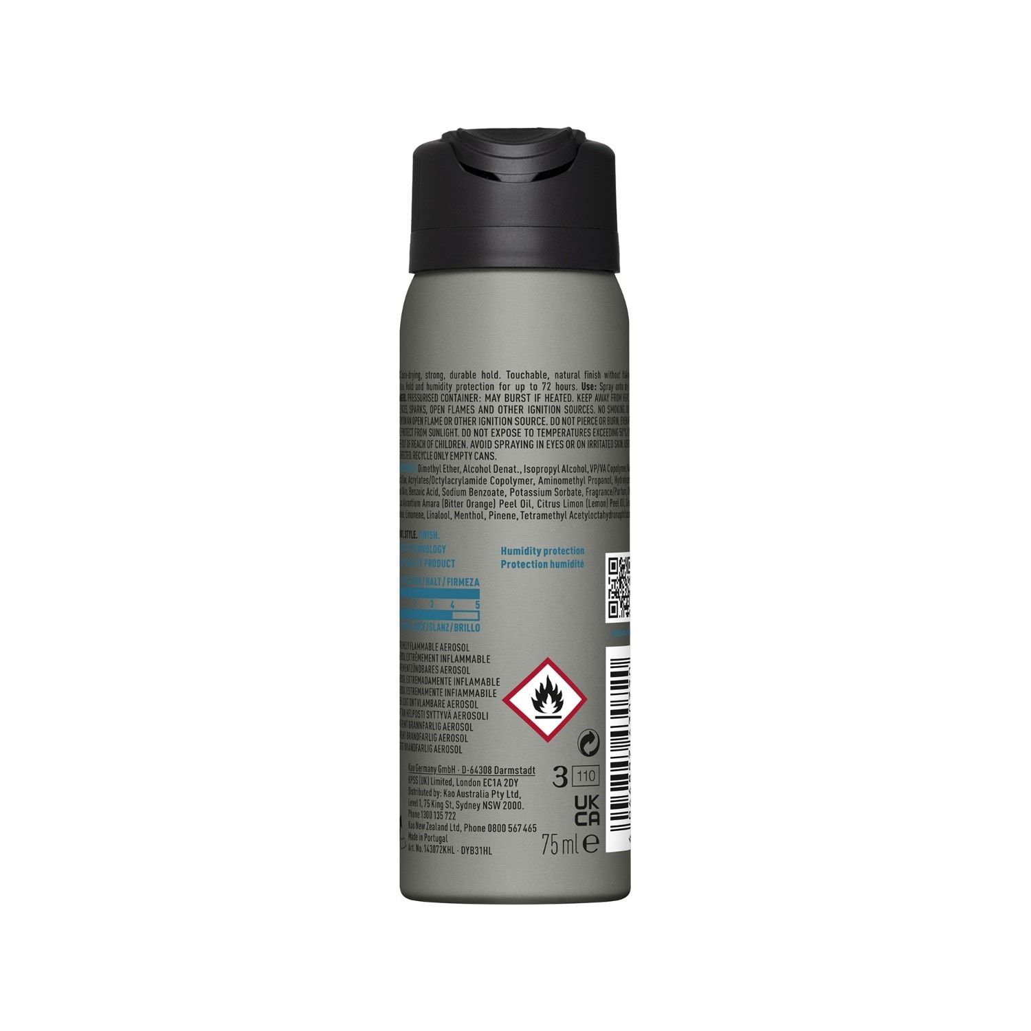 KMS HairStay nostiprinoša matu laka - 75 ml