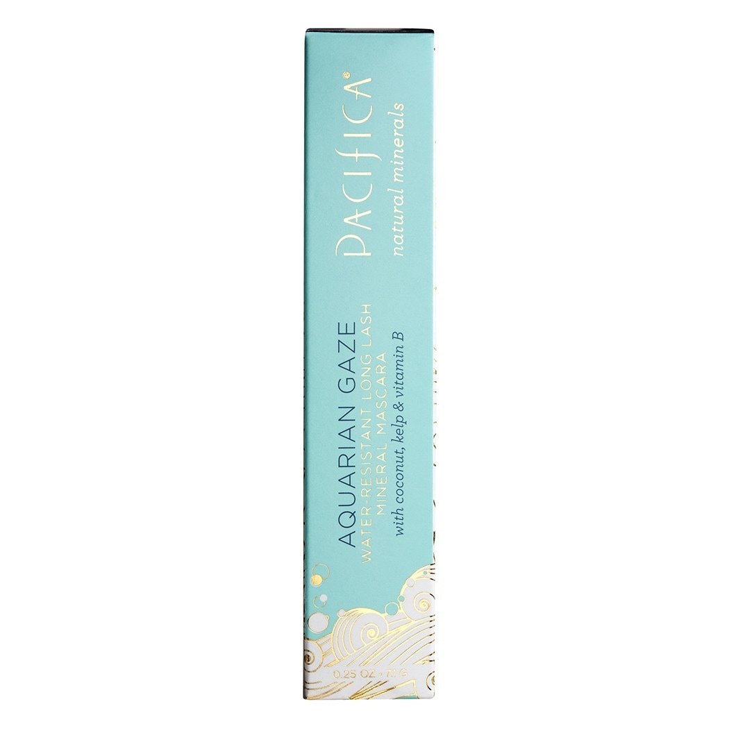Vodeodolná minerálna maskara Pacifica Aquarian Gaze pre dlhé mihalnice - 7,1 g