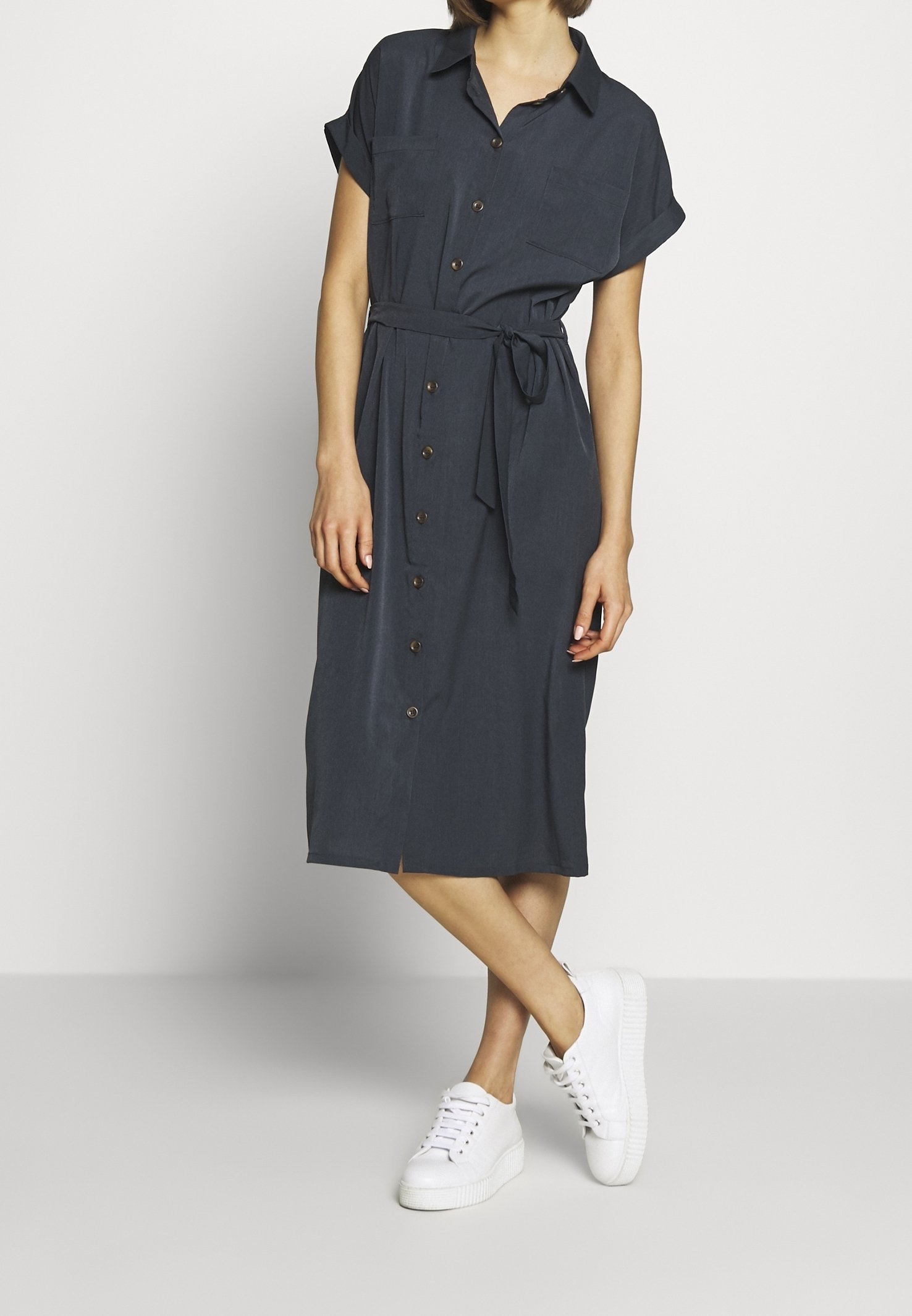 ONLY Hemdkleid - schwarz