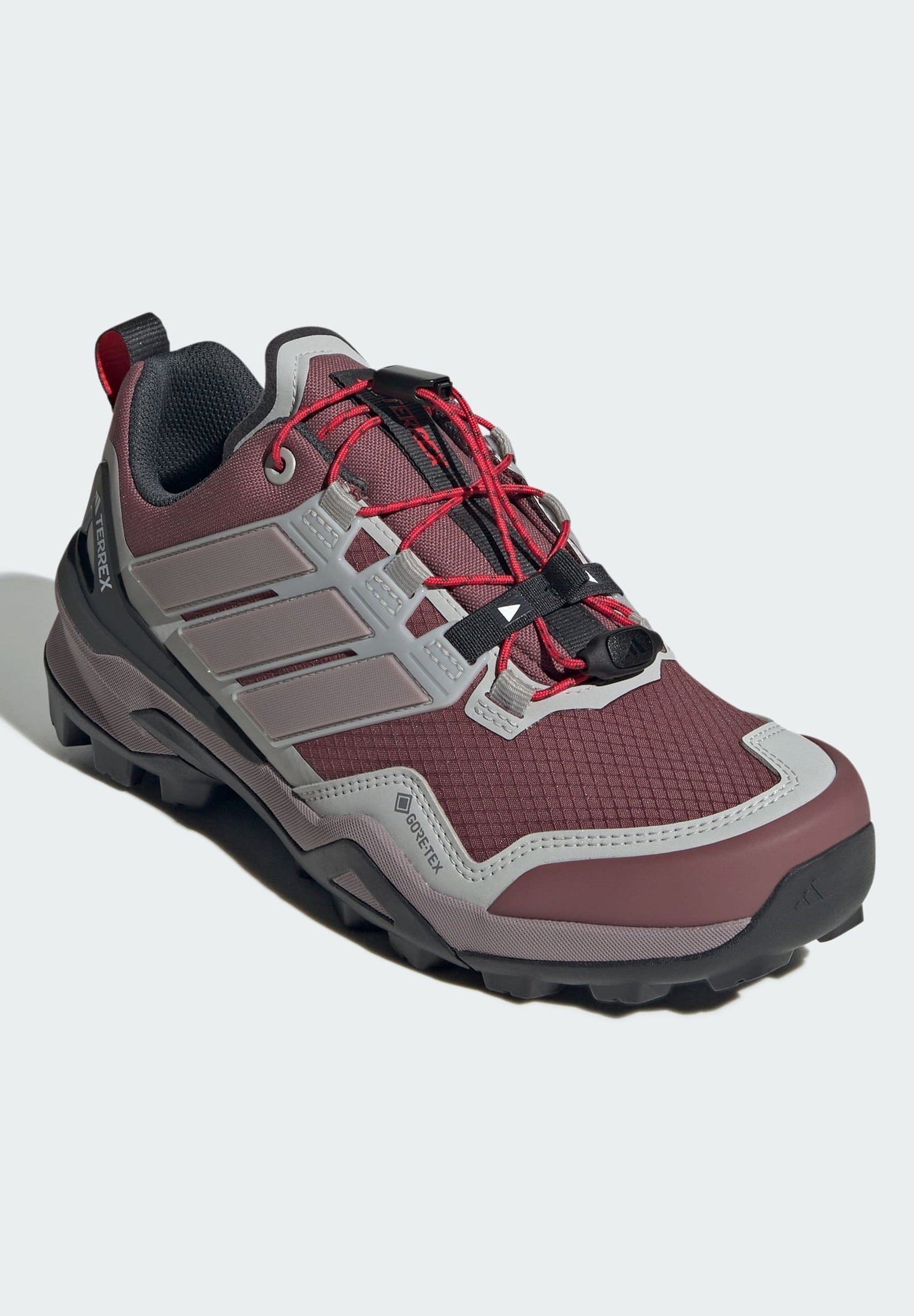 Adidas Terrex SKYCHASER GTX W - Scarpe da trekking - bordeaux usato grigio fico due