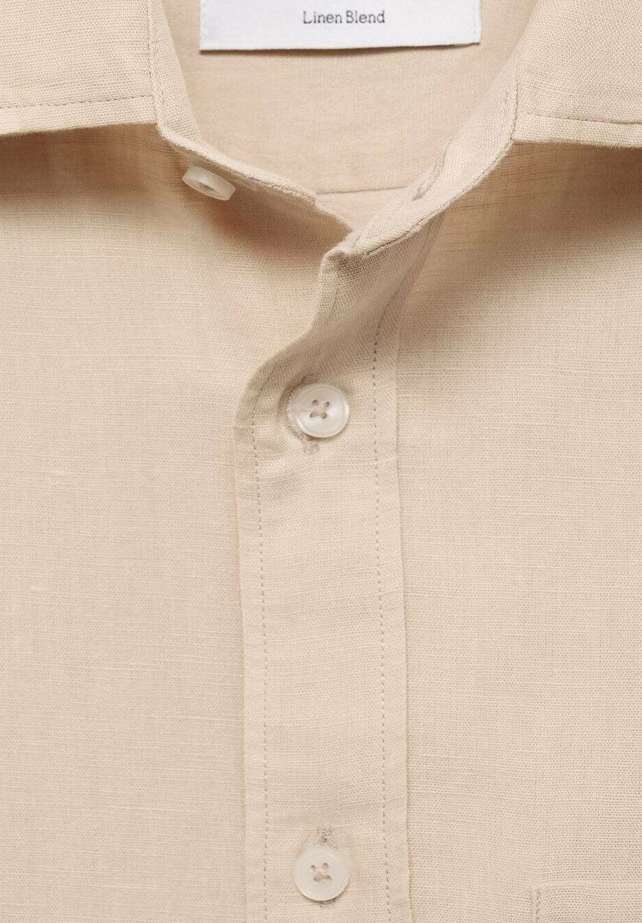 Mango POCKET - Hemd - sand
