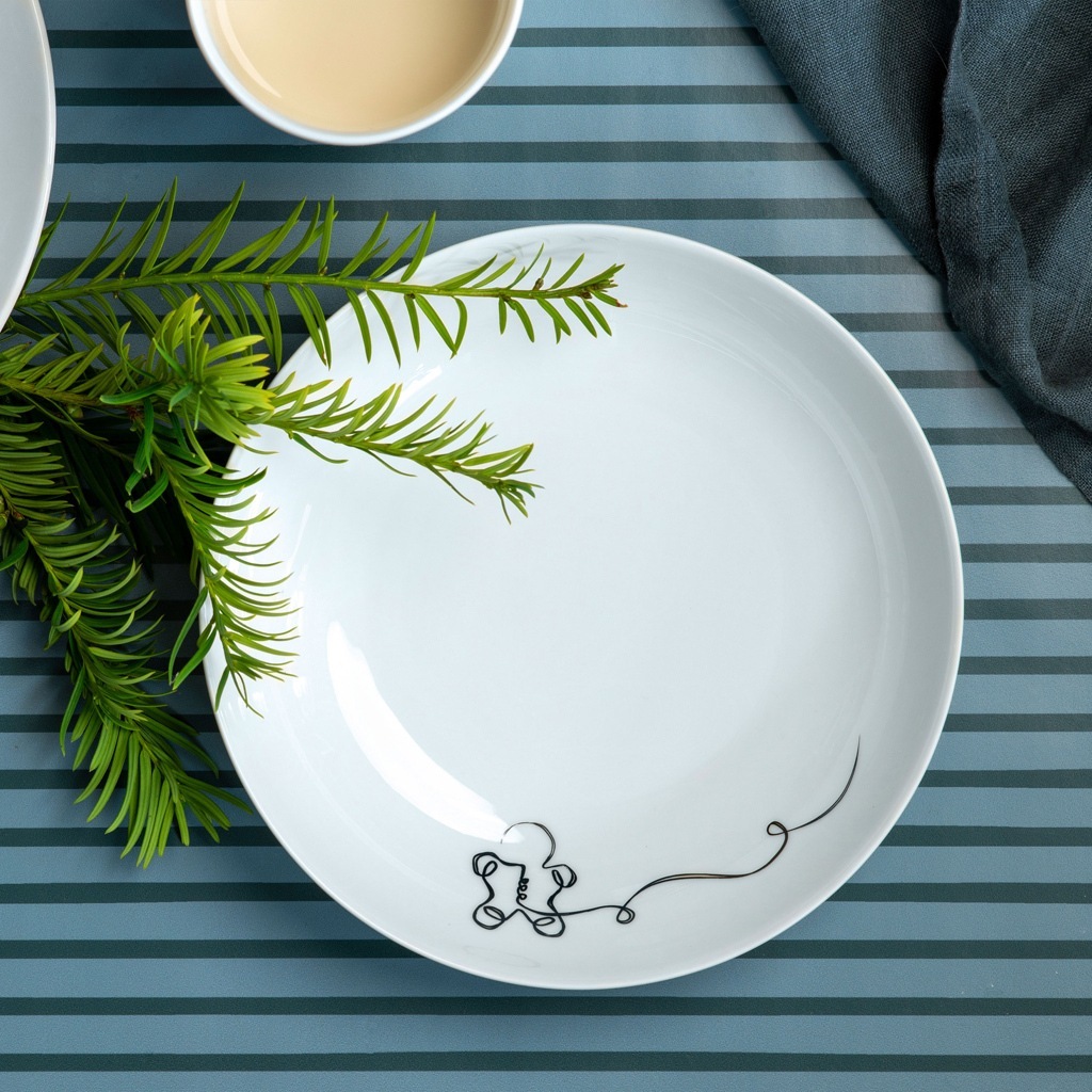 Villeroy & Boch dubuo, plokščias, Kalėdų kolekcija – 1 vnt.