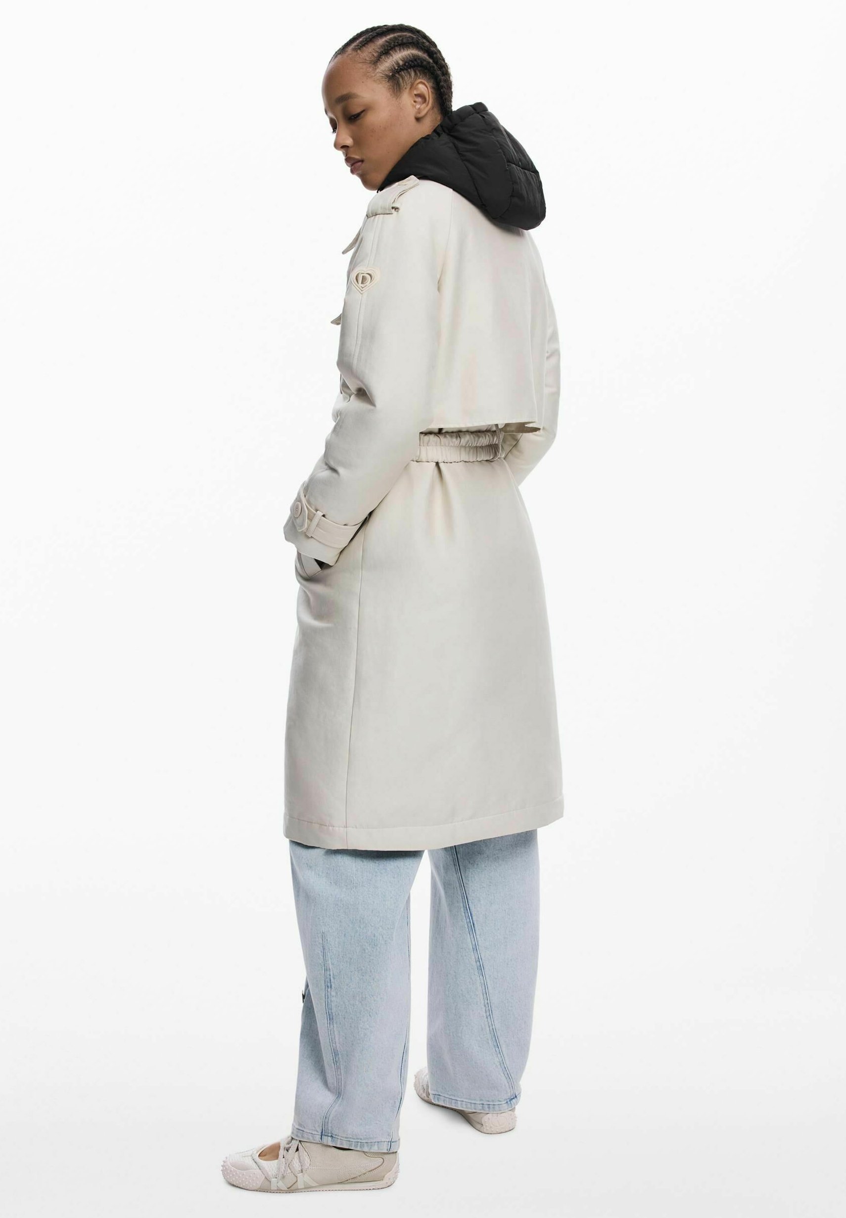 Trench Desigual - bianco