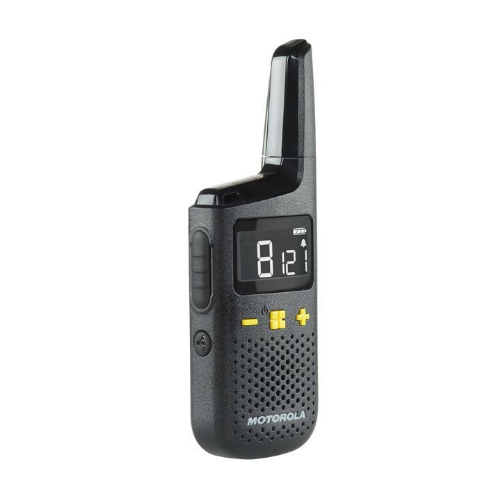 Motorola XT185. Utilité: Réseau mobile professionnel (pmr), Quantité de canaux: 16 canaux, Fréquence de fonctionnement: 446.00625 -