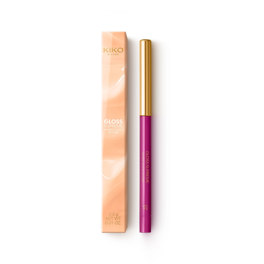 Gloss Supreme Sphere Touch -huultenrajauskynä 07 Plum Glazed
