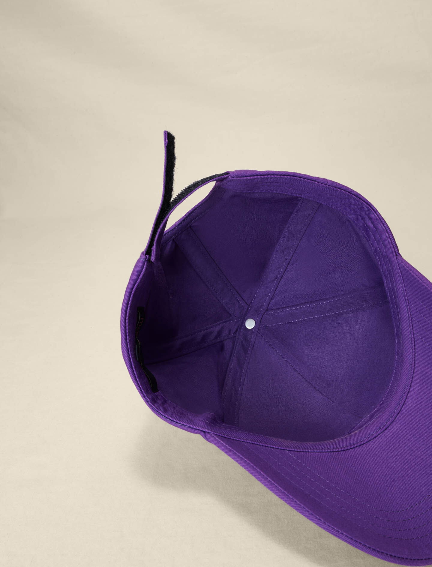 Katoenen pet met klaverlogo - Violet