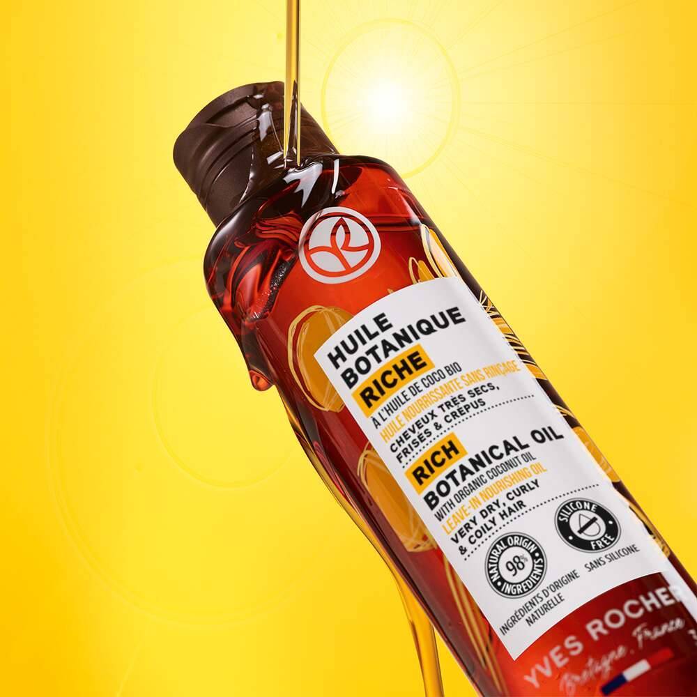 Aceite botánico rico