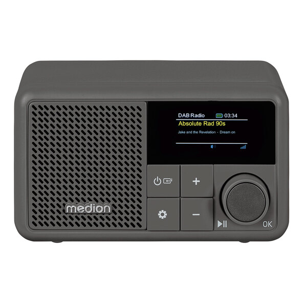 Radio DAB+ Tiny (MD44822), gri