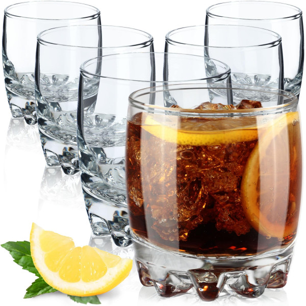 Szklanki Literatki Do Napojów Drinków 6szt. 300ml